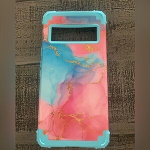 Google Pixel 6 Pro Rancase Pink & Teal Color, NWT